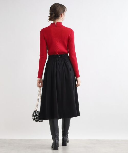 Couture Brooch / クチュールブローチ スカート | 【ふっくら冬素材】起毛ツイルフレアスカート | 詳細6