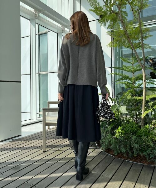 Couture Brooch / クチュールブローチ スカート | 【ふっくら冬素材】起毛ツイルフレアスカート | 詳細8