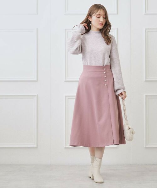 Couture Brooch / クチュールブローチ ニット・セーター | 袖パール調デザインニット | 詳細18