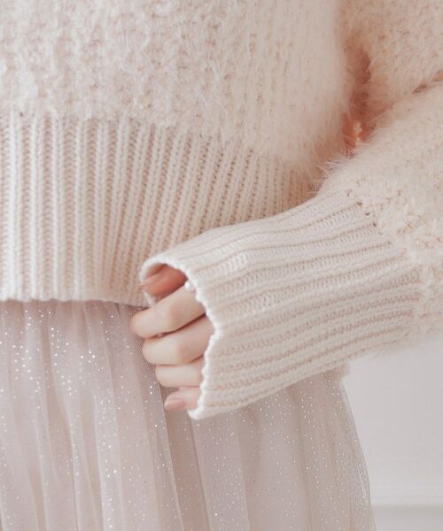 Couture Brooch / クチュールブローチ ニット・セーター | フェザーモールプルオーバー | 詳細14