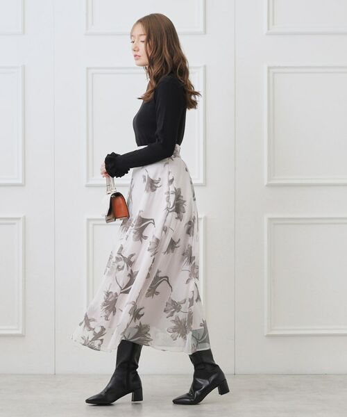 Couture Brooch / クチュールブローチ スカート | フロッキーオーガンフルールスカート | 詳細2