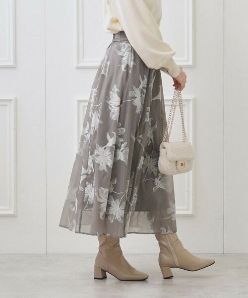 Couture Brooch / クチュールブローチ スカート | フロッキーオーガンフルールスカート | 詳細22