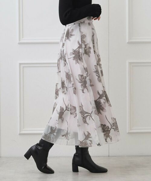 Couture Brooch / クチュールブローチ スカート | フロッキーオーガンフルールスカート | 詳細5