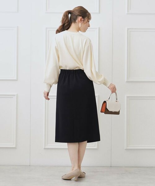 Couture Brooch / クチュールブローチ スカート | メルジャージラップ風スカート | 詳細10