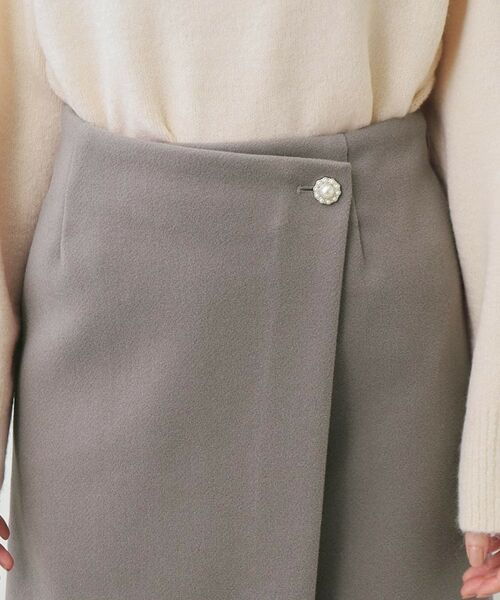 Couture Brooch / クチュールブローチ スカート | メルジャージラップ風スカート | 詳細23