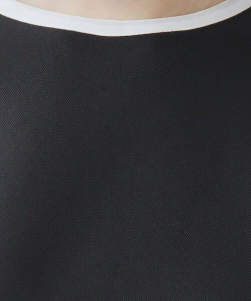 Couture Brooch / クチュールブローチ シャツ・ブラウス | 配色パイピングペプラムブラウス | 詳細13