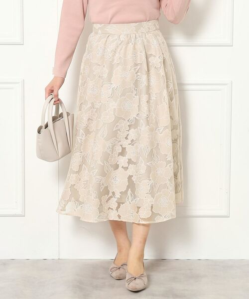 Couture Brooch / クチュールブローチ スカート | 【2024春新作】オパールフラワースカート | 詳細19