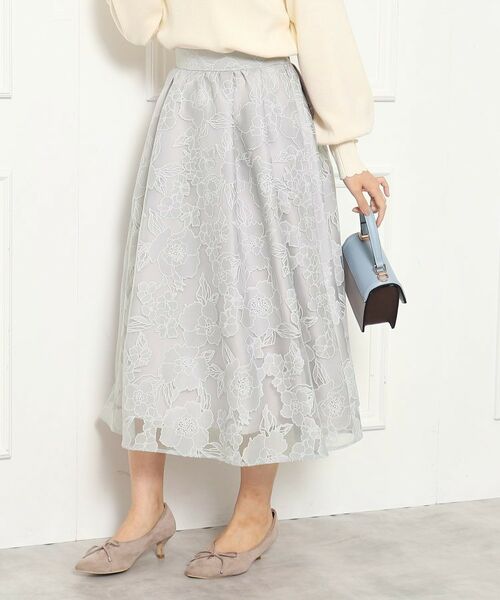 Couture Brooch / クチュールブローチ スカート | 【2024春新作】オパールフラワースカート | 詳細5