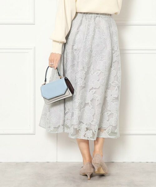 Couture Brooch / クチュールブローチ スカート | 【2024春新作】オパールフラワースカート | 詳細6