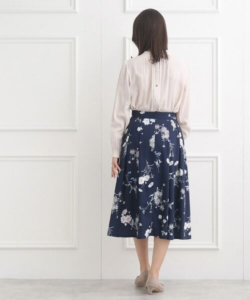 Couture Brooch / クチュールブローチ スカート | 【オンオフ使える】ボタニカルフラワータックスカート | 詳細22