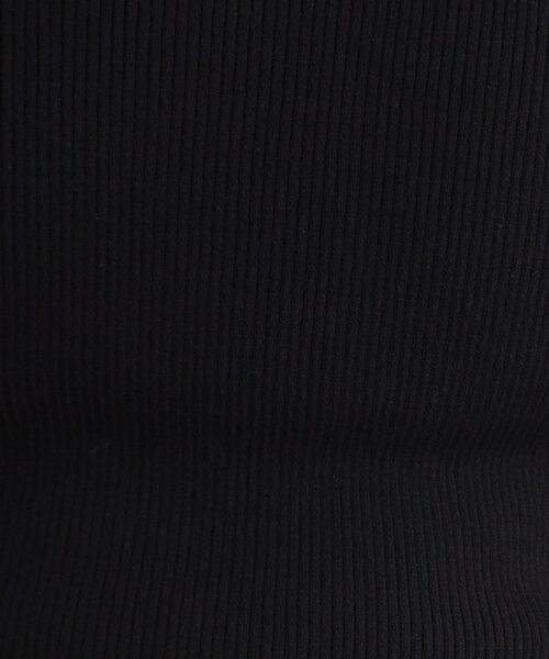 Couture Brooch / クチュールブローチ ニット・セーター | 配色ライン透かしフレアー袖リブニット | 詳細7