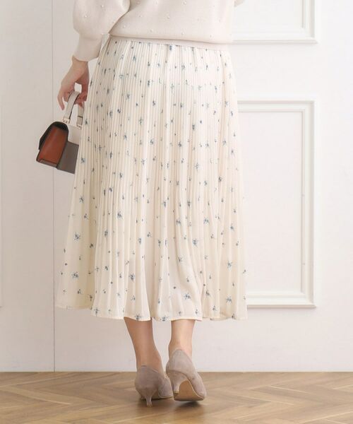 Couture Brooch / クチュールブローチ スカート | 花柄プリーツスカート | 詳細17