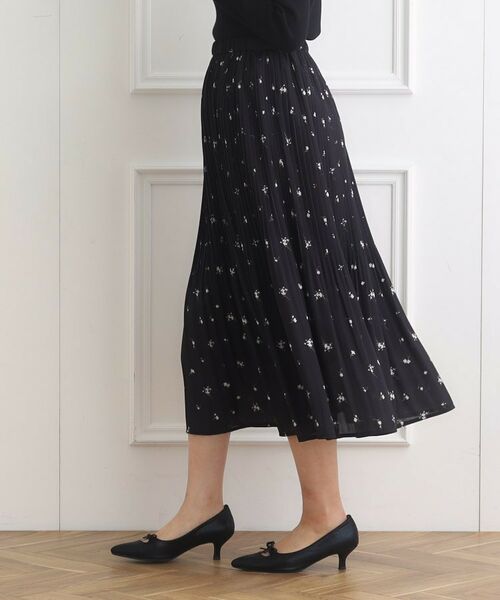 Couture Brooch / クチュールブローチ スカート | 花柄プリーツスカート | 詳細2