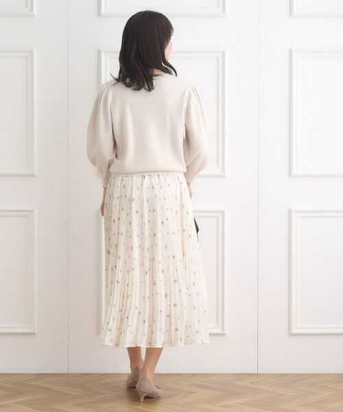Couture Brooch / クチュールブローチ スカート | 花柄プリーツスカート | 詳細21