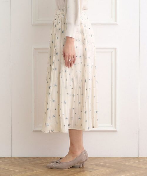 Couture Brooch / クチュールブローチ スカート | 花柄プリーツスカート | 詳細24