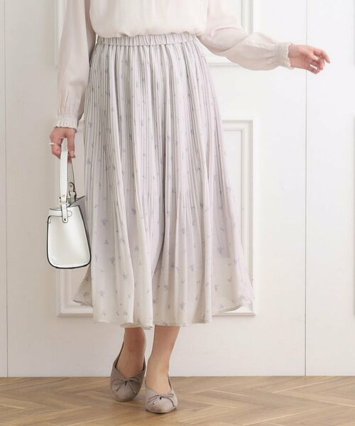 Couture Brooch / クチュールブローチ スカート | 花柄プリーツスカート | 詳細8