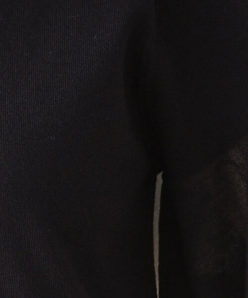 Couture Brooch / クチュールブローチ ニット・セーター | 【女性らしさが際立つ】LEVITA シアーフレアートップス | 詳細26