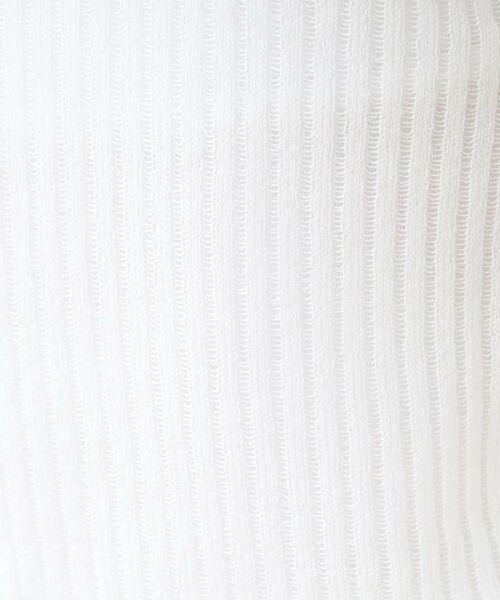 Couture Brooch / クチュールブローチ ニット・セーター | ラメリブ５分袖ニット | 詳細8