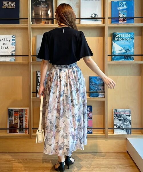 Couture Brooch / クチュールブローチ スカート | 【甘すぎない大人の花柄】Summerオーガンフルールスカート | 詳細10