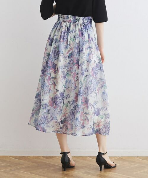 Couture Brooch / クチュールブローチ スカート | 【甘すぎない大人の花柄】Summerオーガンフルールスカート | 詳細30