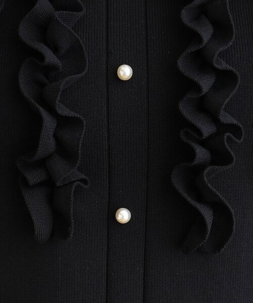 Couture Brooch / クチュールブローチ ニット・セーター | 【サステナブル】フリルフレンチペプラムニット | 詳細22