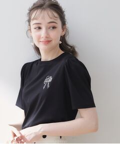 【オトナ女性に捧ぐ】CBロゴ刺繍リボンTシャツ