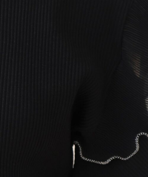 Couture Brooch / クチュールブローチ カットソー | 袖プリーツドッキングプルオーバー | 詳細26