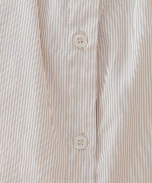 Couture Brooch / クチュールブローチ シャツ・ブラウス | ストライプ袖バルーンシャツ | 詳細13