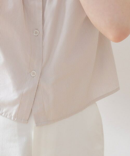 Couture Brooch / クチュールブローチ シャツ・ブラウス | ストライプ袖バルーンシャツ | 詳細21