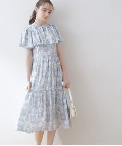 Couture Brooch / クチュールブローチ ロング・マキシ丈ワンピース | トワル・ド・ジュイ ケープドレス