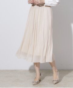 Couture Brooch / クチュールブローチ スカート | 【セレモニーシーン/お仕事にも】ランダムプリーツスカート