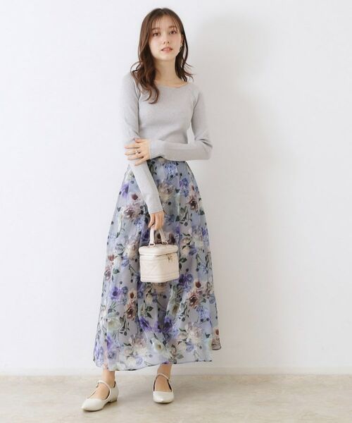 Couture Brooch / クチュールブローチ ニット・セーター | ラメ混ボートネックリブニットプルオーバー | 詳細1