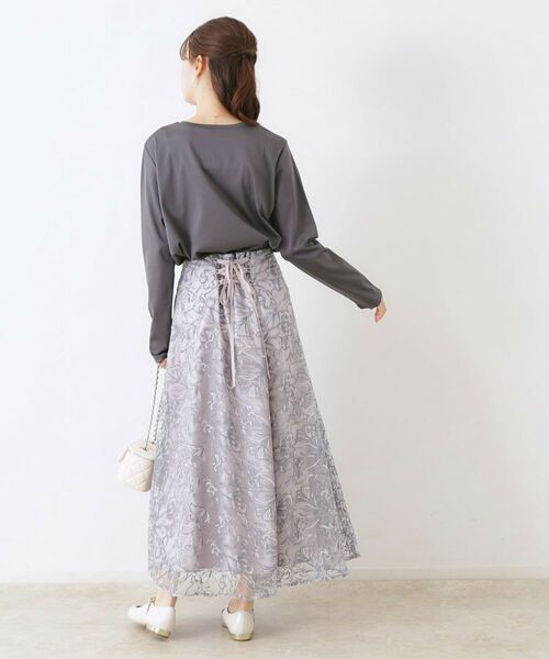 Couture Brooch / クチュールブローチ Tシャツ | 【UVカット・接触冷感・洗える】デイジーパルファムロンT | 詳細25