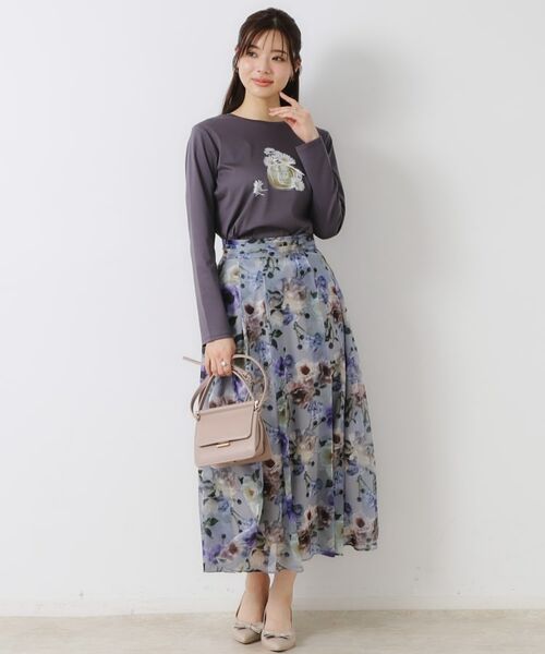 Couture Brooch / クチュールブローチ Tシャツ | 【UVカット・接触冷感・洗える】デイジーパルファムロンT | 詳細30