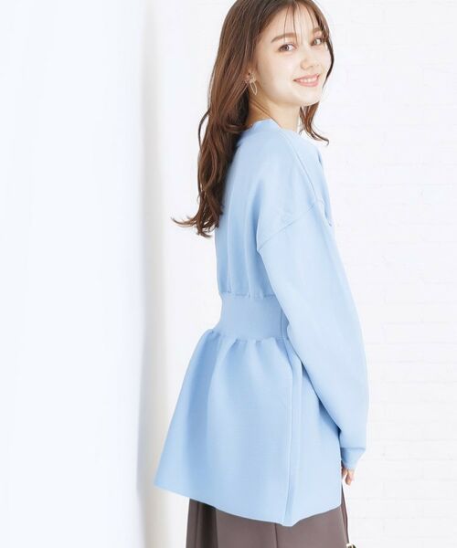 Couture Brooch / クチュールブローチ カーディガン・ボレロ | ペプラムニットカーディガン | 詳細14