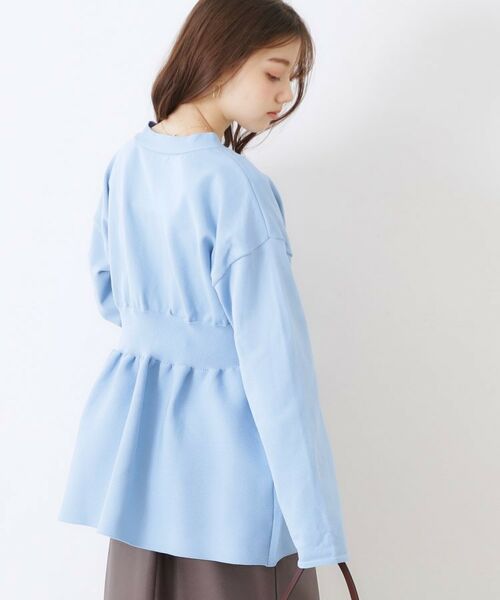 Couture Brooch / クチュールブローチ カーディガン・ボレロ | ペプラムニットカーディガン | 詳細15