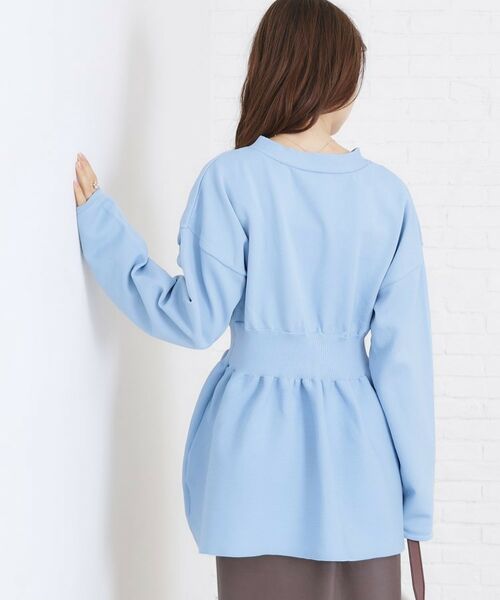 Couture Brooch / クチュールブローチ カーディガン・ボレロ | ペプラムニットカーディガン | 詳細16