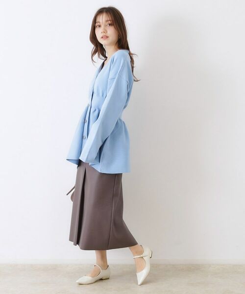 Couture Brooch / クチュールブローチ カーディガン・ボレロ | ペプラムニットカーディガン | 詳細18