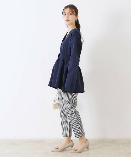 Couture Brooch / クチュールブローチ カーディガン・ボレロ | ペプラムニットカーディガン | 詳細28