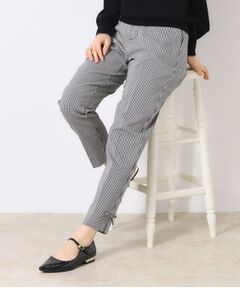 Couture Brooch / クチュールブローチ パンツ | 【ラクチンきれい見えパンツ】リボンハイパーストレッチパンツ