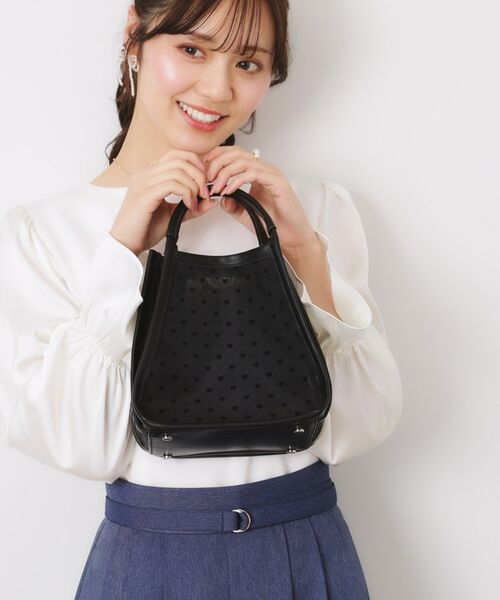 Couture Brooch / クチュールブローチ ショルダーバッグ | ハートメッシュバッグ | 詳細13