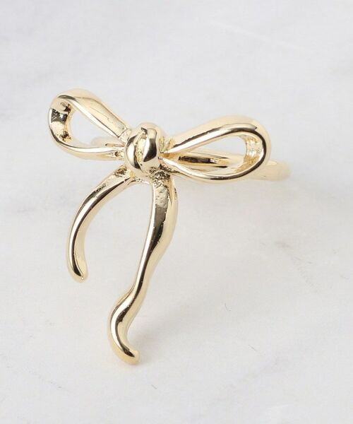 Couture Brooch / クチュールブローチ リング | リボンモチーフリング | 詳細1