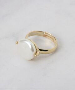 Couture Brooch / クチュールブローチ リング | パール調モチーフリング