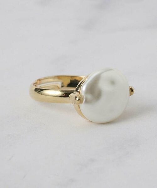 Couture Brooch / クチュールブローチ リング | パール調モチーフリング | 詳細3
