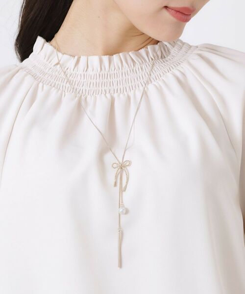 Couture Brooch / クチュールブローチ ネックレス・ペンダント・チョーカー | リボンモチーフラリエットネックレス | 詳細5