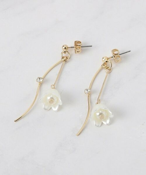 Couture Brooch / クチュールブローチ ピアス・イヤリング | リリーモチーフピアス | 詳細1