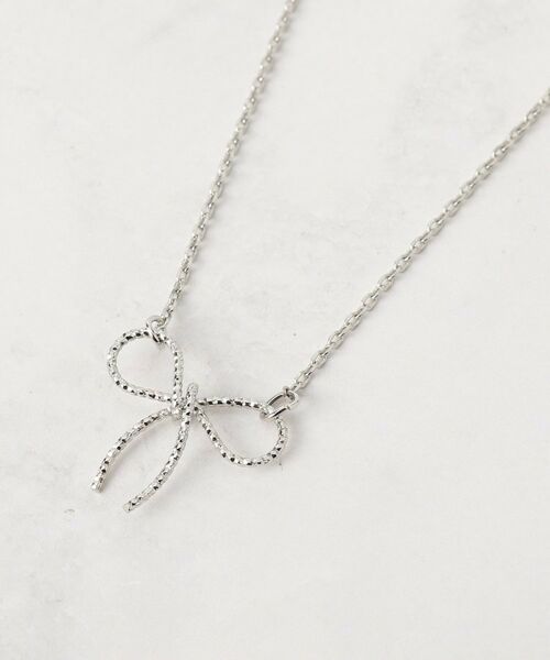 Couture Brooch/クチュールブローチ リボンモチーフネックレス シルバー(006) 00 Couture Brooch/クチュールブローチ リボンモチーフネックレス シルバー(006) 00