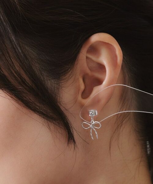 Couture Brooch / クチュールブローチ ピアス・イヤリング | リボンモチーフピアス | 詳細4