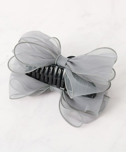 Couture Brooch/クチュールブローチ チュールリボンバンス ライトグレー(011) 00 Couture Brooch/クチュールブローチ チュールリボンバンス ライトグレー(011) 00