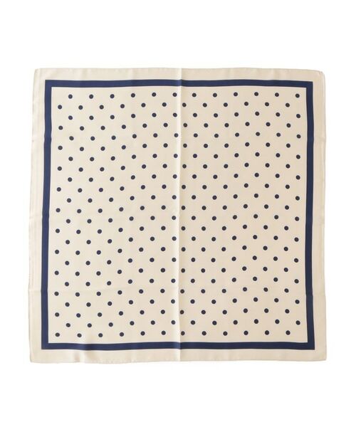 Couture Brooch / クチュールブローチ バンダナ・スカーフ | ドット大判スカーフ | 詳細1